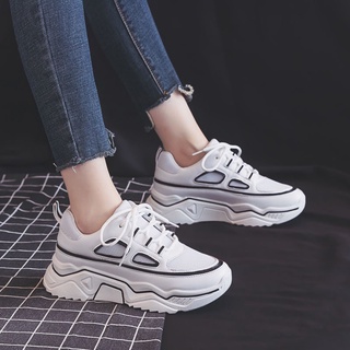 Women's shoes☏✙Korean women's fashion white shoes casual low-top rubber shoes