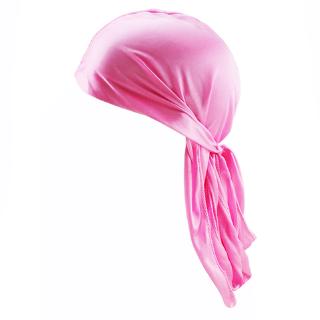 10 Colors Long Tail Silky Durags Bandana Head Wrap Soft Pirate Cap (6)
