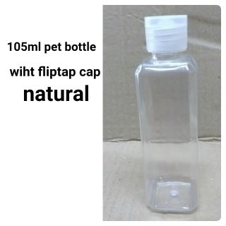 105ml pet bottle wiht fliptap cap