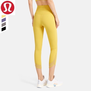 New 6 Color Lululemon Yoga Pants Sports Women High Waisted Running Tight Sports Leggings
