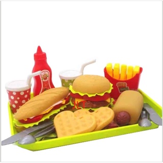 JLT Fast Food Burger Toy