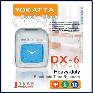 YOKATTA DX-6 Bundy clock Time Recorder Machine
