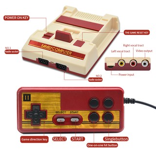 New Mini Portable Video Game Console Nostalgic Family Game for NSE FC TV Game Bulit In 1000 Classic