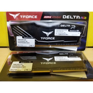 T-FORCE DELTA RGB 32GB (16GBX2) DDR4 3200MHZ