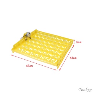 [{COD]] 56 Chicken Duck Quail Pigeon Bird Poultry Eggs Tray Motor Automatic Incubator Hatching Turner 220V