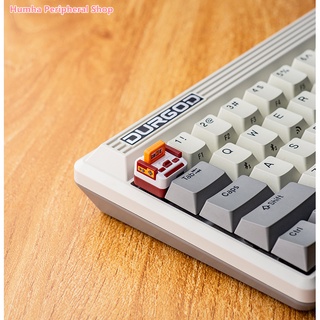 Artisan keycap Mechanical keyboard Red and white machine keycap Esc keycap Cute keycap Personalized keycap (5)