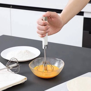 New Steel Press And Spin Action Better Beater Egg Mixer Kitchen tools