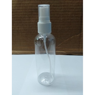 100ml Refillable plastic bottle spray white