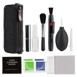 Professional DSLR Lens Camera Cleaning Kit Equipment Spray Bottle Lens Pen Brush Blower Practical Di