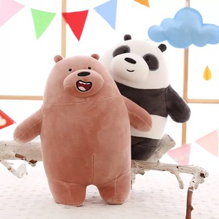 CiCi WE ARE BEARS Stuffed Toys (Set of 3)We Bare Bears Plush Soft Bear Toys (3)