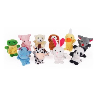 fiveall Story Finger Puppets Animal Zoo Members Educational Toy Baby Kids Toys