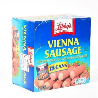 Libby's Vienna Sausage 4.6oz 18pcs/box