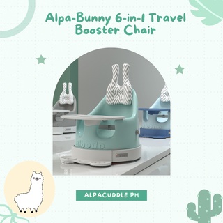 Alpa-Bunny Aibedo Smart Chair 6-in-1 Travel Booster Chair Baby Bath Chair Baby Walker Bumbo Chair