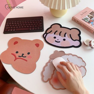 Home Office Mouse Pad Cute Girl Table Mat Japanese Personality Creative Mini Computer Mouse Pad Cute Mouse Pad Waterproof Soft Mouse Pad