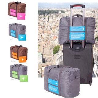 【spot goods】๑✵❀Foldable Travel Bag Big Size Waterproof Clothes Luggage Carry-on Organizer Hand Shoul
