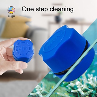 MIGO Mini Magnetic Aquarium Fish Tank Algae Glass Cleaner Scrubber Sponge Clean Brush