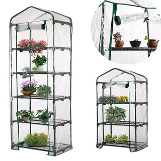 PVC Warm Garden Tier Mini Household Plant Greenhouse Cover (without Iron Stand)
