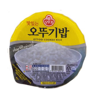 210g Korean Cooked White Rice for Kimbap Bibimbap Making