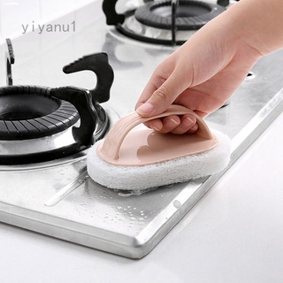 APPLIANCES❁✙๑with handle bath brush tile brush kitchen decontamination brush magic pot sponge cleani