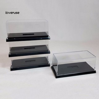 ✐LOVE✎Dust Proof Acrylic Display Case Clear Storage Holder for 1/64 Model Car Toy (3)