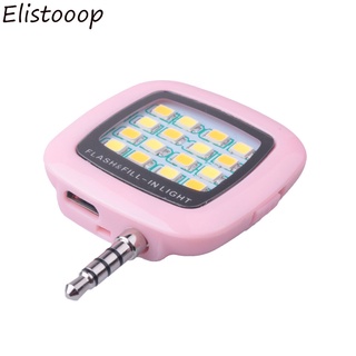 New LED Mini Flash Fill Light For Mobile Phone Selfie Brightness Photography Lamp 3.5mm Bright LED V