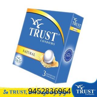 Trust Condoms Natural by 3's, pack of 6