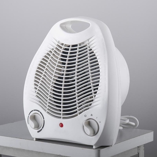 Portable Electric Space Heater 3 Settings Fan Forced Adjustable Thermostat for Office Desk Bedroom