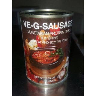 Sumabog ang gulat Ve-g Sausage - Vegan vegetarian veggie meat protein - Chicken substitute