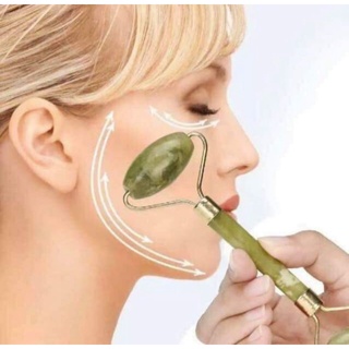 Natural Jade Massage Roller Face Body SPA Massage Tool Set houshopping