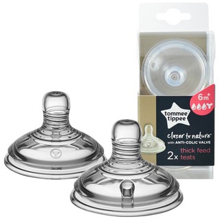 Tommee Tippee - Closer To Nature Teat – Thick Feed Ycut