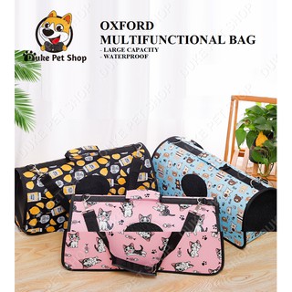Pet oxford Carrier Bag Portable cat dog handbag Foldable Travel Pet Bag Puppy Carrying Shoulder