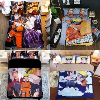 Japan Anime Naruto Bedding Set Duvet/Quilt Cover Pillowcases (1)