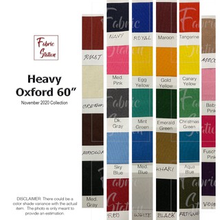 Heavy Oxford 60" Fabric for Uniforms, Jackets and Bags
