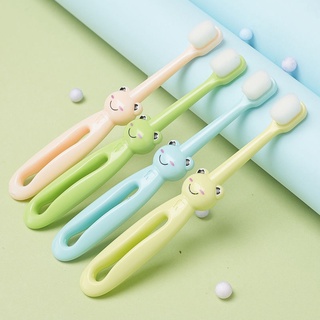 【Hot Sale/In Stock】 Baby milk toothbrush two-year-old silicone soft hair one and a half year old bab