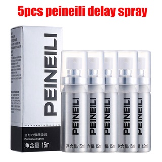 5PCS Peineili Sex Delay Spray Men Male External Use Anti Premature Ejaculation Prolong 60 Minutes S0