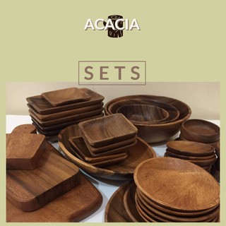 100% Locally-made and Handcrafted Acacia Wood Set