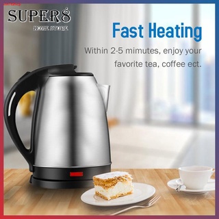 ❀﹍SUPER8 2L Scarlett Stainless Steel Electric Kettle heater electric kittle Electric pot