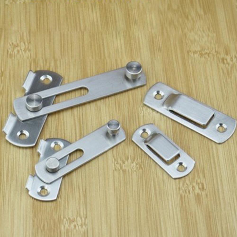 High Quality Stainless Steel Door Bolt Latch Slide Catch Lock Home Safety Gate Hardware #907