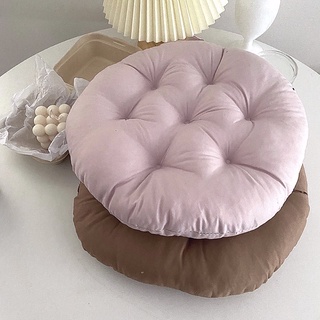 VIĆI Morandi Nordic Minimalist Cookie Round Chair Sofa Seating Hip Cushion Pillow Mat (1)