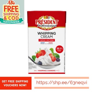President Whipping Cream 1 Liter