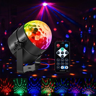 【existing stocks】Dropship LED Projector DJ Disco E27 Light Stage Lights Ball Sound Activated Laser Projector Lamp Light for home for Party Dance Light