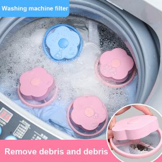 Home Floating Lint Hair Catcher Mesh Pouch Washing Machine Laundry Filter Bag