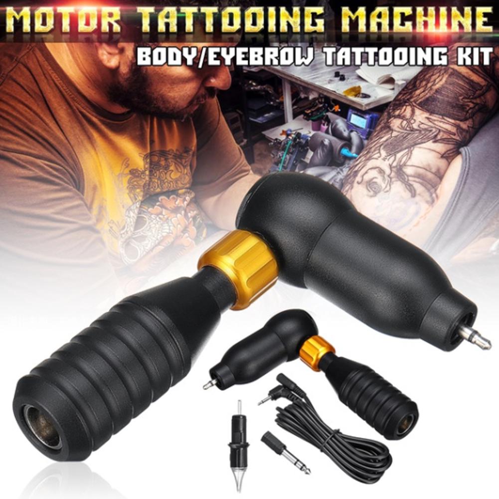 New Rotary Tattoo Machine for Liner and Shader Aluminum Motor with RCA Interface Tattoo Machine