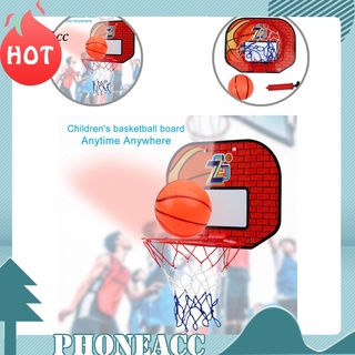 PhoneAcc Game Toy Basketball Board Kids Basketball Goal Hoop Toy Set Indoor Game for Children
