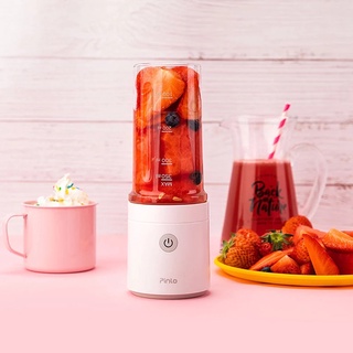 Portable juicer✢卍✽[new]Pinlo 350ml Portable Juicer Squeezer USB Rechargeable Smoothie Blender Machin (4)