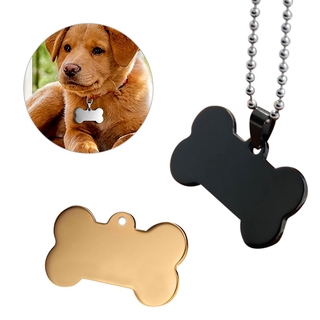Cute Personalized Engraved Stainless Steel Dog Cat Pet ID (1)