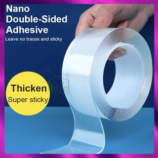 Waterproof Nano Tape Multifunction Double-Sided Adhesive transparent Traceless Removable COD