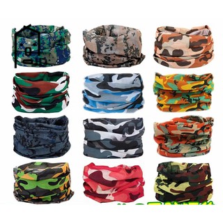 Multifunctional Headband Sport Magic Headwear Outdoor Bandana Scarf Colorful Camouflage Face Mask