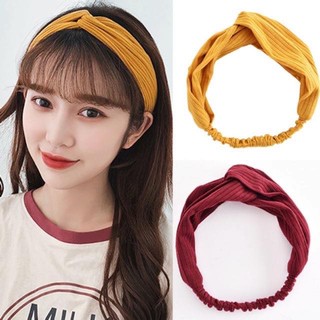EMS Korean fashion good quality Cute turban hairband Chic Cloth headband hair accessories