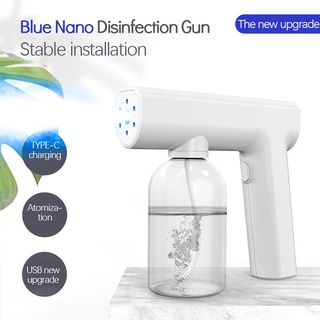 Handheld Disinfection Machine Gun Blue Light Disinfection Sprayer Gun 300ml Wireless Spray Gun (3)